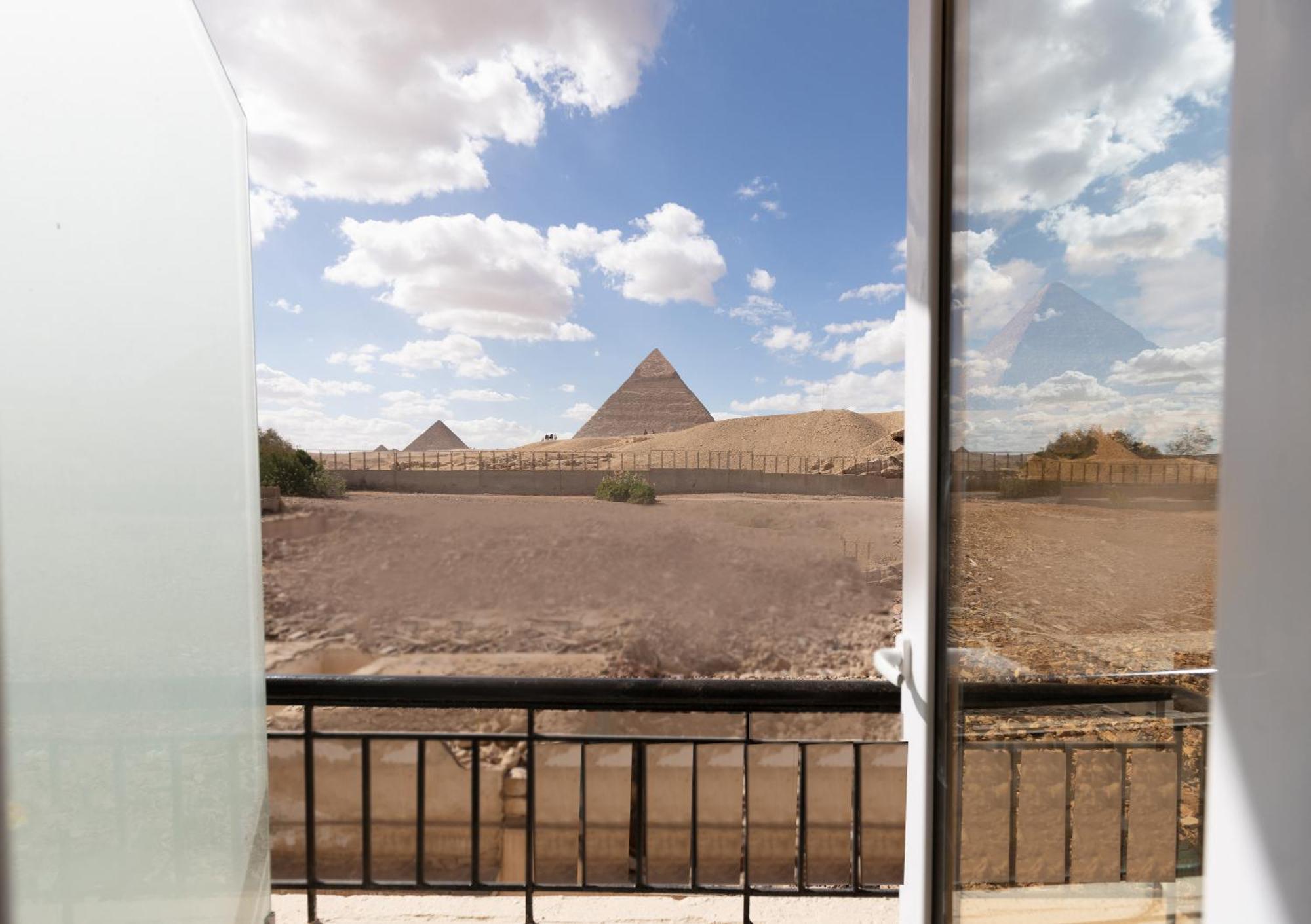 Hotel Soul Pyramids View Kafret el-Gabal Exteriér fotografie