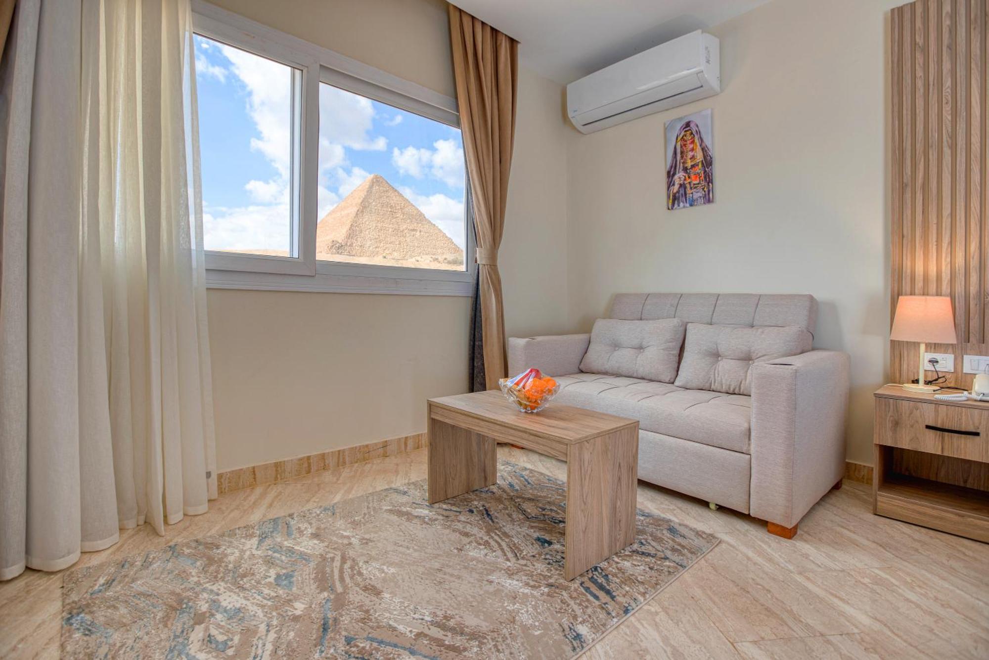 Hotel Soul Pyramids View Kafret el-Gabal Exteriér fotografie
