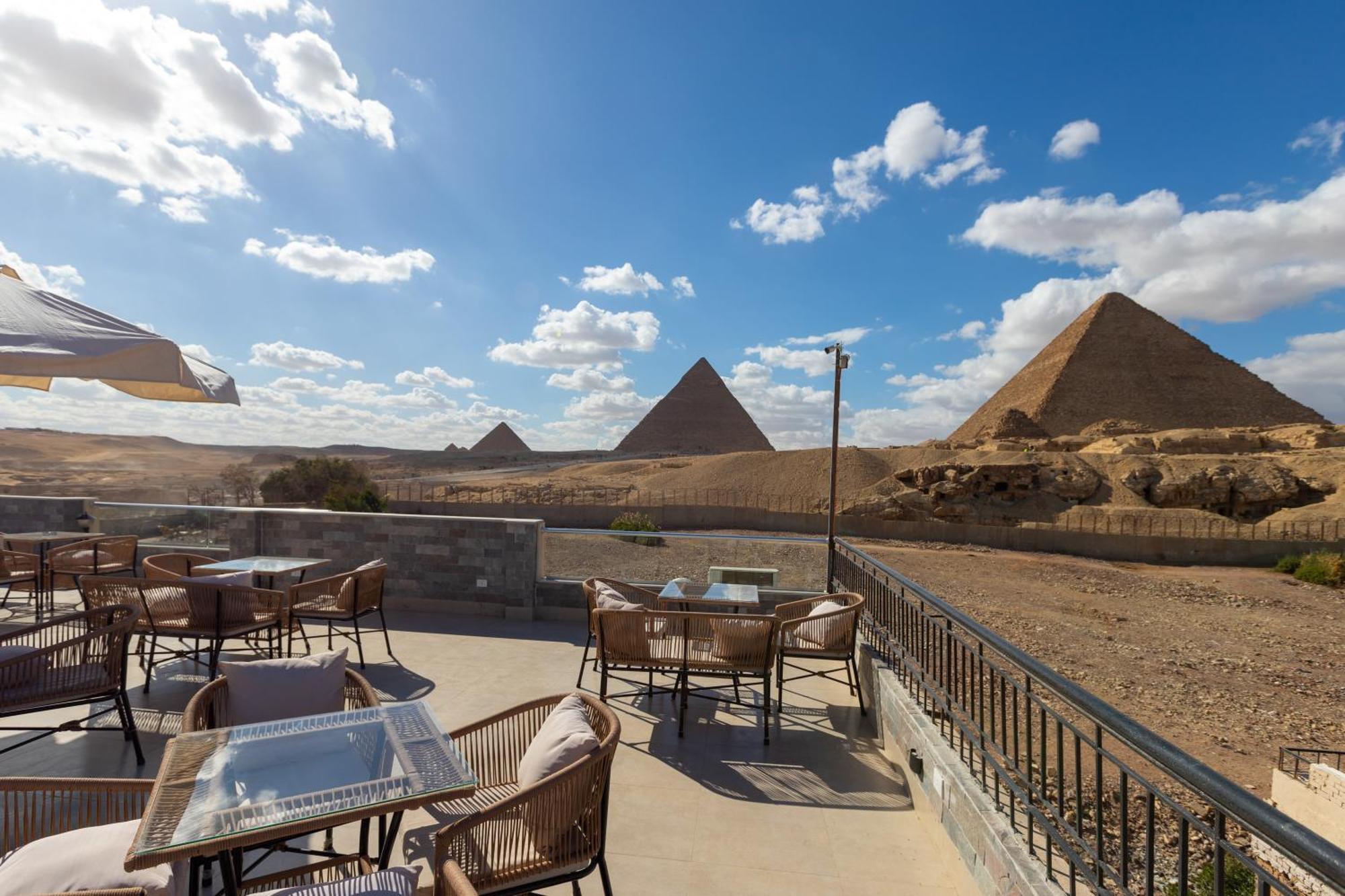 Hotel Soul Pyramids View Kafret el-Gabal Exteriér fotografie