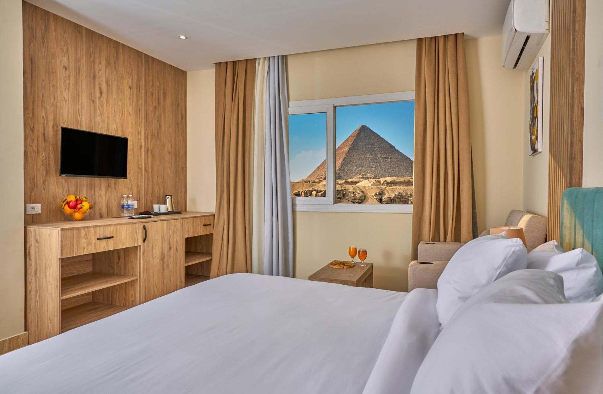 Hotel Soul Pyramids View Kafret el-Gabal Exteriér fotografie