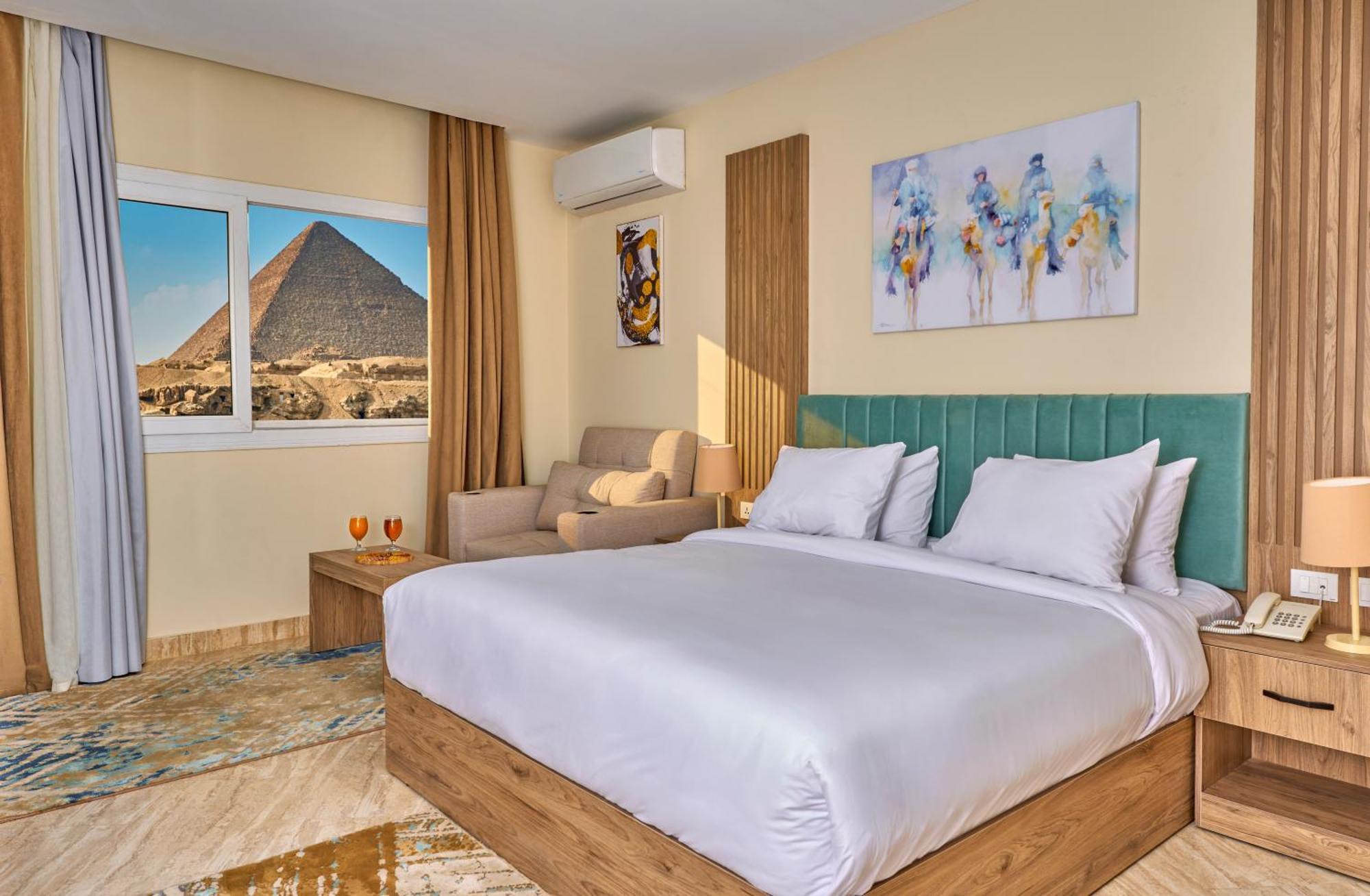 Hotel Soul Pyramids View Kafret el-Gabal Exteriér fotografie