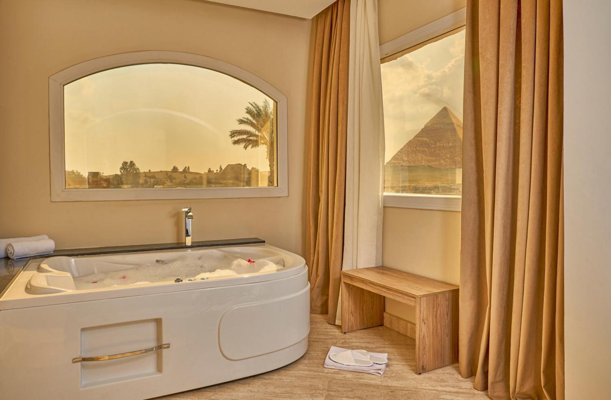 Hotel Soul Pyramids View Kafret el-Gabal Exteriér fotografie